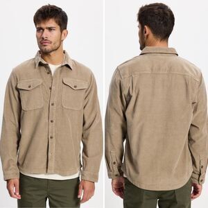 Patagonia Corduroy Shirt Men In Seabird Grey L